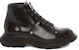Alexander McQueen Tread Lace-Up Ankle Boots 'Hitam' 604253WHQS01000