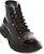 Alexander McQueen Tread Lace-Up Ankle Boots 'Hitam' 604253WHQS01000