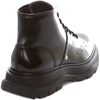 Shop Botas de Tobillo Alexander McQueen Tread Lace-Up 'Negro' 604253WHQS01000
