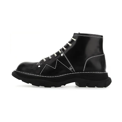 Alexander McQueen Tread Lace-Up Boots 'Black'
