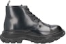 Order Alexander McQueen But Kombat Kulit Hitam Tali Kasut Tread 652885WHSW11000