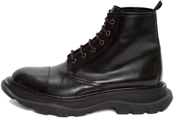 Alexander McQueen Tread Lace Boot 'Hitam' 535199WHSW11000 Buy Alexander McQueen Tread Lace Boot 'Hitam' 535199WHSW11000