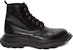 Alexander McQueen Tread Lace Boot 'Hitam' 535199WHSW11000