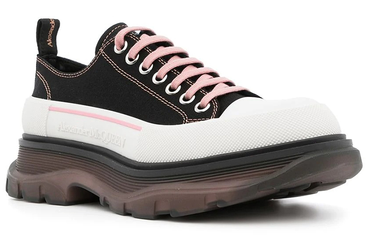 Order 亚历山大·麦昆 Tread Slick '黑色花粉粉' 662687-W4MV9-1321