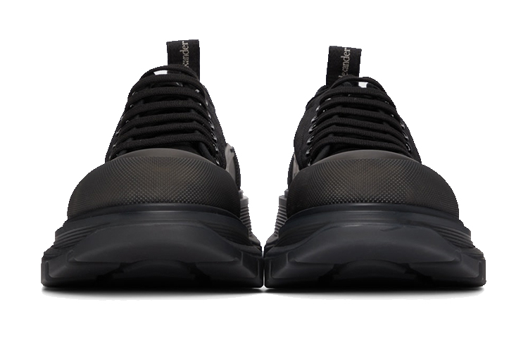 Alexander McQueen Tread Slick 'Black Fashion Martin Boots' 圖 3