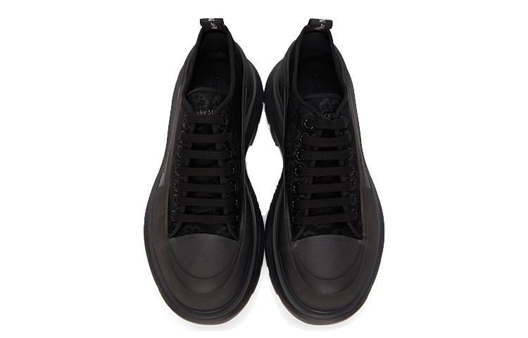 Alexander McQueen Tread Slick 'Black Fashion Martin Boots' 圖 4
