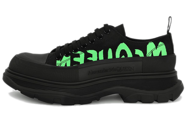 Alexander McQueen Tread Slick 'Black Glow-in-the-Dark' 圖 2