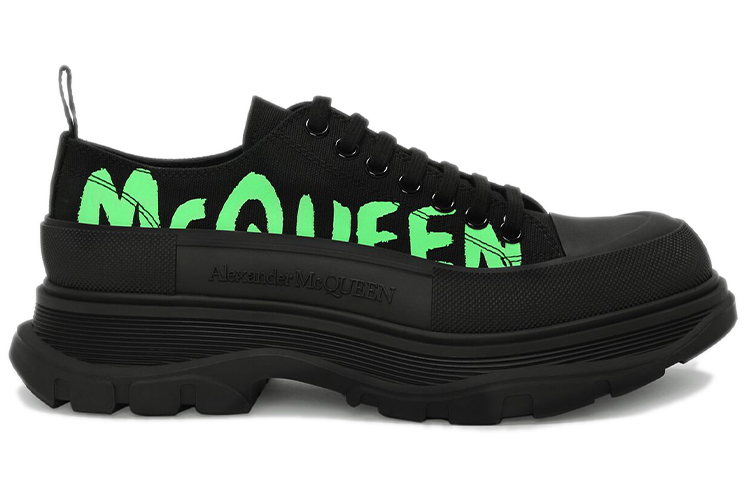 Alexander McQueen Tread Slick 'Black Glow-in-the-Dark' 圖 4