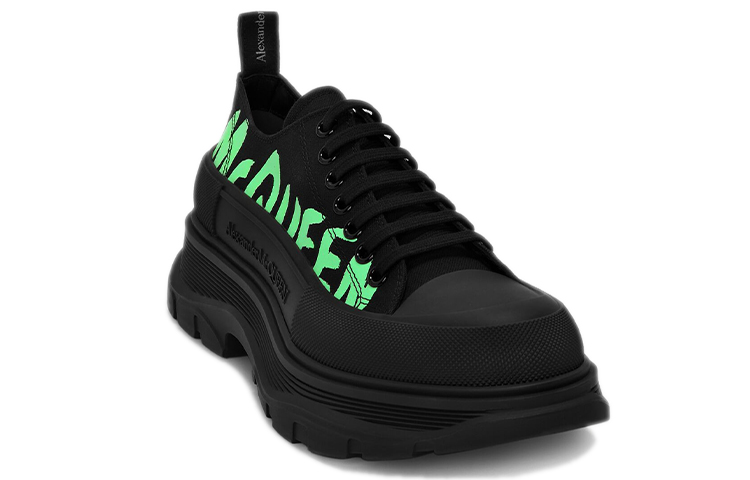 Alexander McQueen Tread Slick 'Black Glow-in-the-Dark' 圖 5