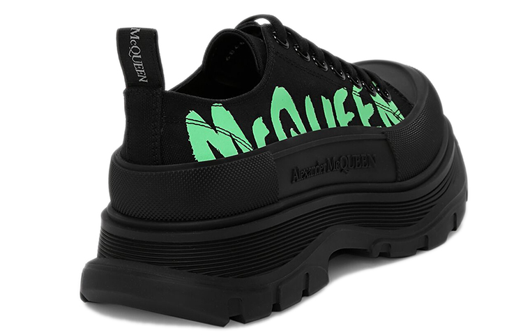 Alexander McQueen Tread Slick 'Black Glow-in-the-Dark' 圖 6