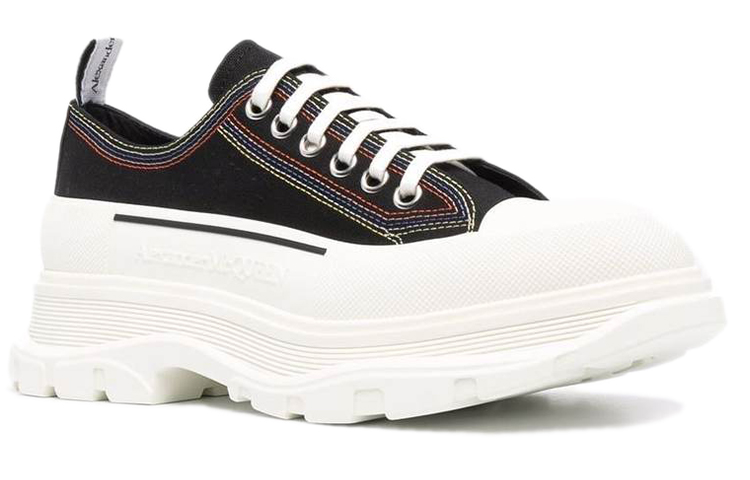 Order Alexander McQueen Tread Slick 'Hitam Pelbagai' 662683-W4MV4-1355