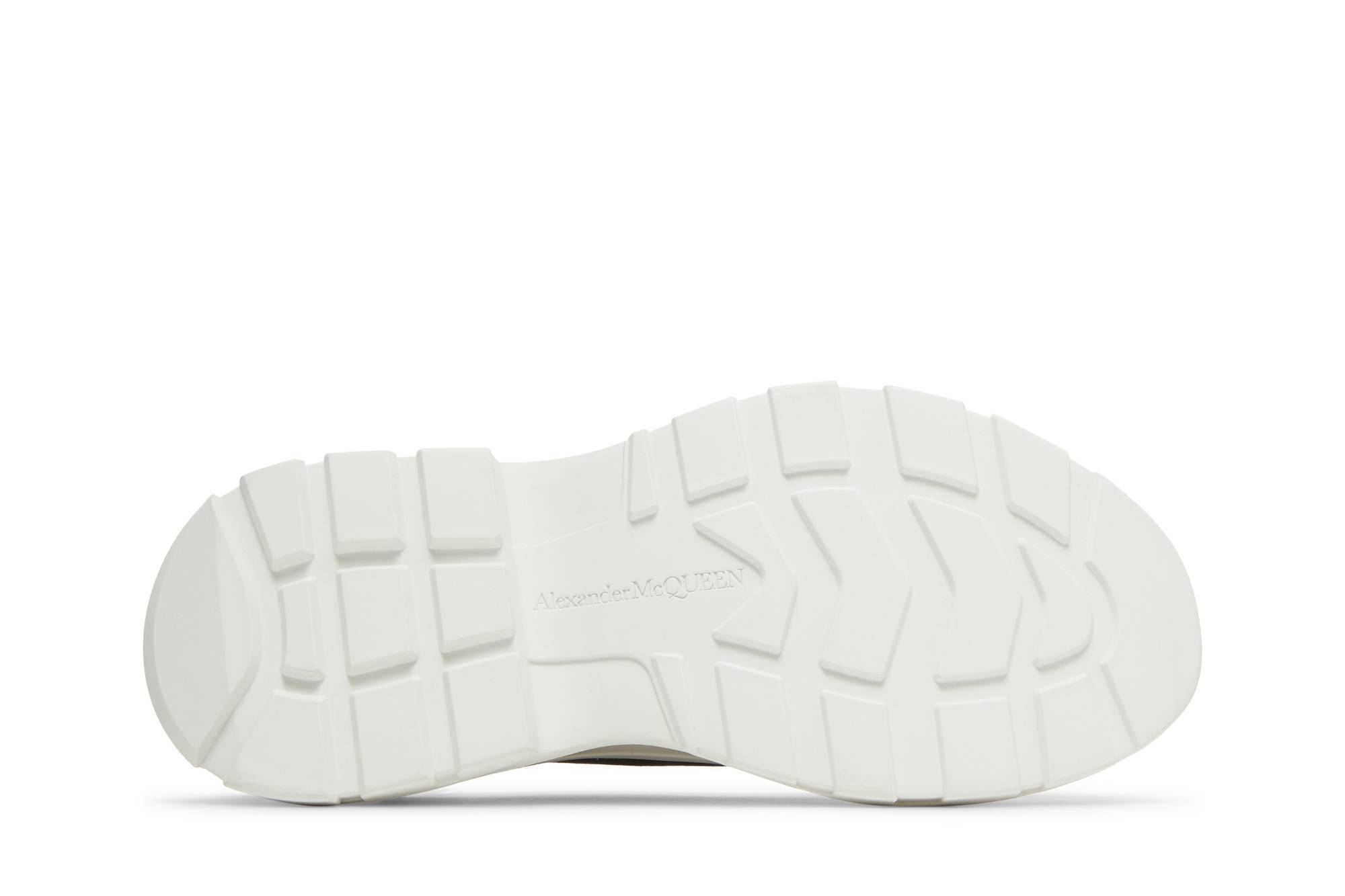 Shop Alexander McQueen Tread Slick 'Hitam Putih Gading' 662680-W4QK1-1320