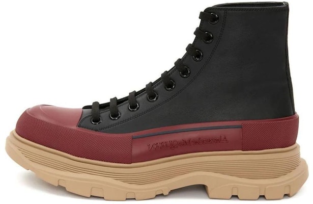 Alexander McQueen Tread Slick 'Hitam Merah' 705661WHZ6H1541 Buy Alexander McQueen Tread Slick 'Hitam Merah' 705661WHZ6H1541