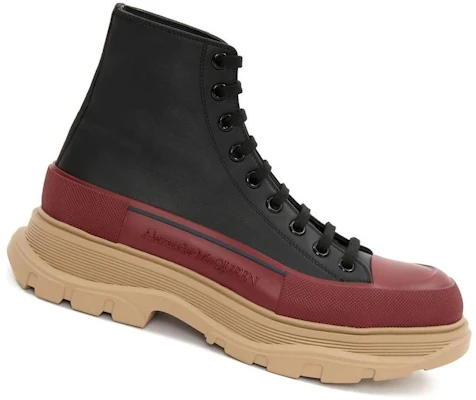 Alexander McQueen Tread Slick 'Black Red' 705661WHZ6H1541 Order Alexander McQueen Tread Slick 'Black Red' 705661WHZ6H1541