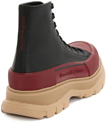 Alexander McQueen Tread Slick 'Black Red' 705661WHZ6H1541 Shop Alexander McQueen Tread Slick 'Black Red' 705661WHZ6H1541