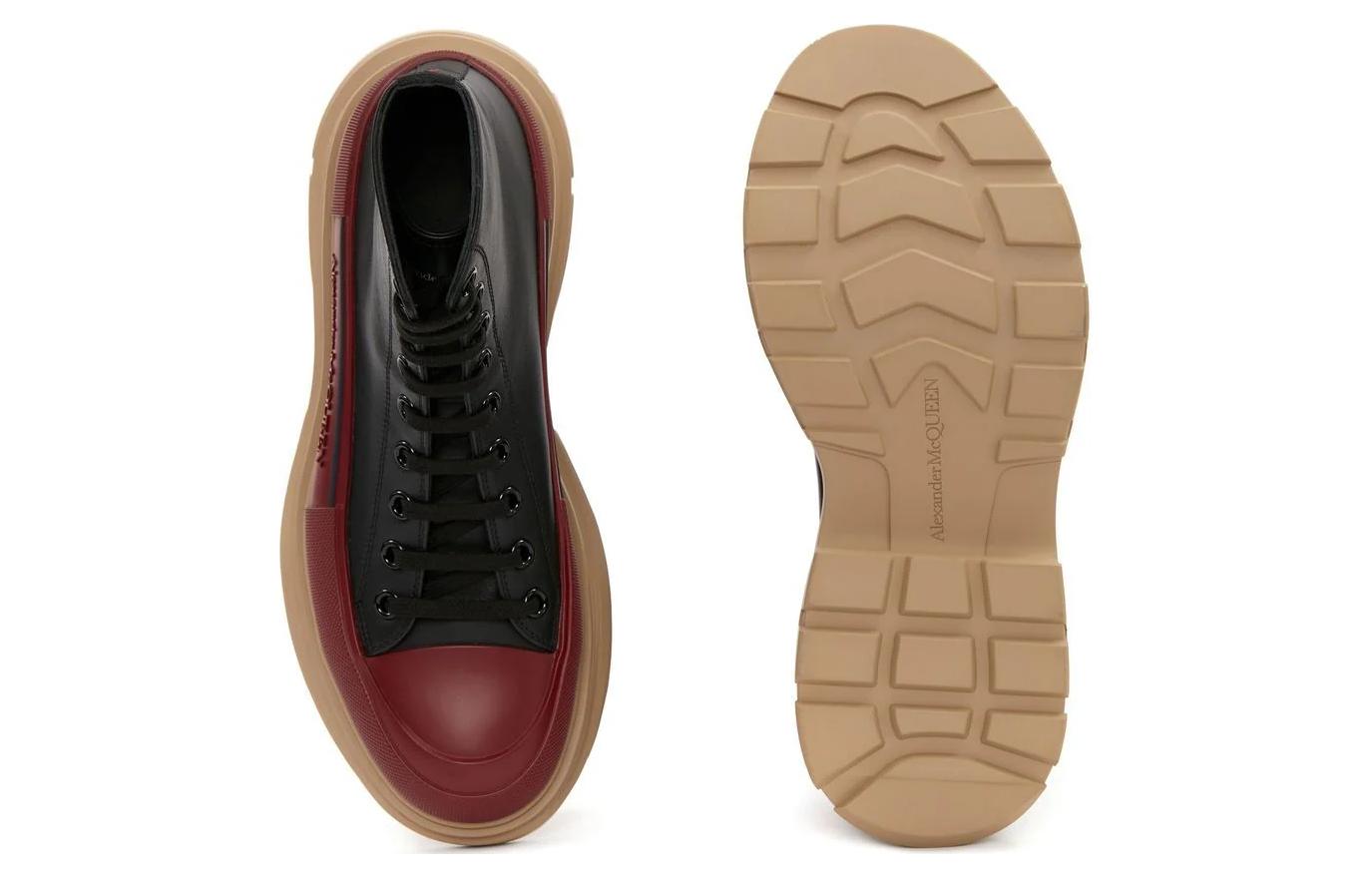 Purchase Alexander McQueen Tread Slick 'Hitam Merah' 705661WHZ6H1541