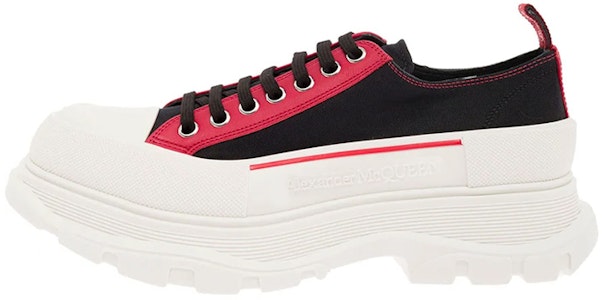 Alexander McQueen Tread Slick 'Hitam Merah' 711107W4TGD1549 Buy Alexander McQueen Tread Slick 'Hitam Merah' 711107W4TGD1549