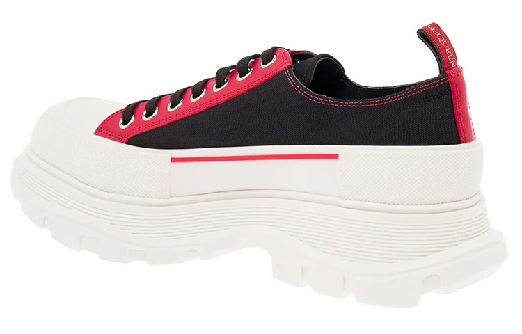 Alexander McQueen Tread Slick 'Black Red' 圖 4