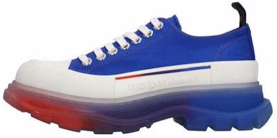 Alexander McQueen Tread Slick Low Lace Up Royal White 705660W4TGE1141 Alexander McQueen Tread Slick Low Lace Up Royal White 705660W4TGE1141