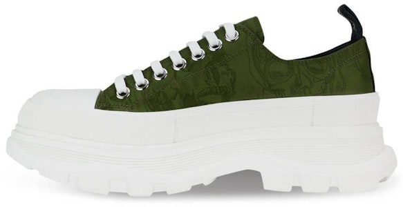 Alexander McQueen 骷髏踏步潤滑馬汀靴 綠色 Buy Alexander McQueen 骷髏踏步潤滑馬汀靴 綠色