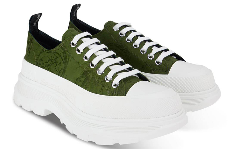 Alexander McQueen Tread Slick 'Green Skull' 圖 4