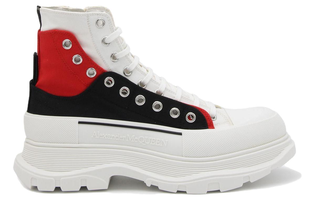 Alexander McQueen Tread Slick 'White Black Red' 圖 2