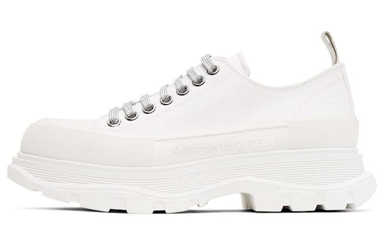 Buy 알렉산더 맥퀸 트레드 슬릭 '화이트' 604257W4MV29071