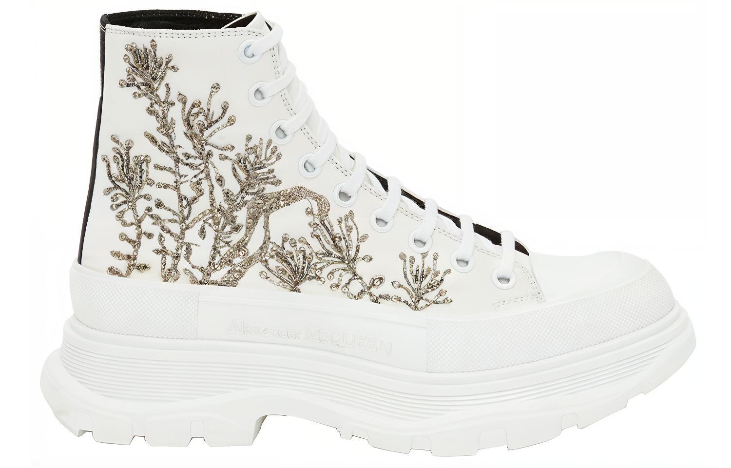 Order Alexander McQueen Tread Slick 'Putih Bunga' 662685W4MV69349