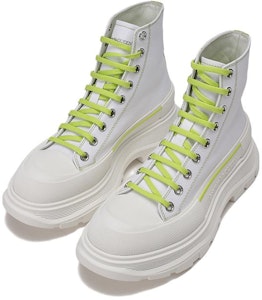 亞歷山大·麥昆 Tread Slick 系帶厚底短靴 白色 Lookbook 亞歷山大·麥昆 Tread Slick 系帶厚底短靴 白色