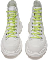 알렉산더 맥퀸 트레드 슬릭 화이트 하이탑 604254W4MV29481 Shop 알렉산더 맥퀸 트레드 슬릭 화이트 하이탑 604254W4MV29481