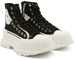 亞歷山大·麥昆 Tread Slick 圓頭時尚綁帶短靴 男款 黑色 Lookbook 亞歷山大·麥昆 Tread Slick 圓頭時尚綁帶短靴 男款 黑色