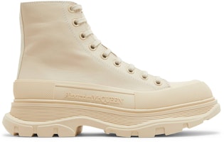 (Women) Alexander McQueen Tread Slick Boot 'Beige Leather' 627206-WIAG6-5593 (Women) Alexander McQueen Tread Slick Boot 'Beige Leather' 627206-WIAG6-5593