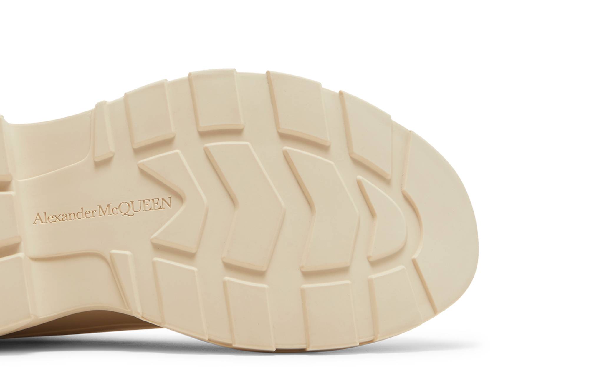 Purchase (W) アレキサンダー・マックイーン トレッド スリック ブーツ (ベージュ) 627206-WIAG6-5593