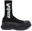 Order Alexander McQueen Tread Slick Boot 'Hitam Grafiti' 705671-W4TV1-1070