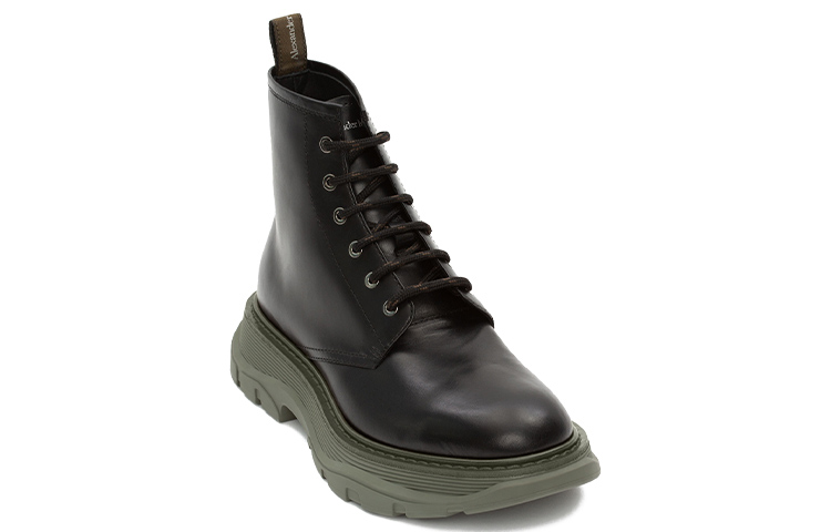 Alexander McQueen Tread Slick Boot 'Black Leather' 圖 2