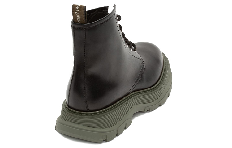 Alexander McQueen Tread Slick Boot 'Black Leather' 圖 3