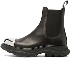 Alexander McQueen Tread Slick Boot 'Black Silver' 634614-WHXHF-1081 Alexander McQueen Tread Slick Boot 'Black Silver' 634614-WHXHF-1081
