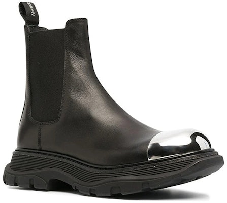 Alexander McQueen Tread Slick Boot 'Hitam Perak' 634614-WHXHF-1081 Order Alexander McQueen Tread Slick Boot 'Hitam Perak' 634614-WHXHF-1081
