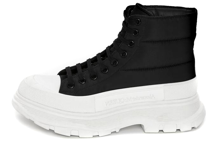 Alexander McQueen Tread Slick Boot 'Black White Nylon' 682415W4RQ11041