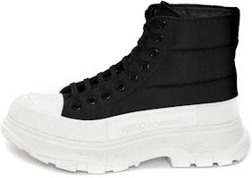 Alexander McQueen Tread Slick Boot 'Black White Nylon' 682415W4RQ11041 Alexander McQueen Tread Slick Boot 'Black White Nylon' 682415W4RQ11041