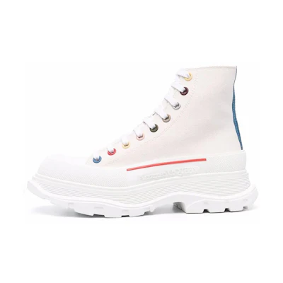 Alexander McQueen Tread Slick Boot 'Fabric Beige Milk'