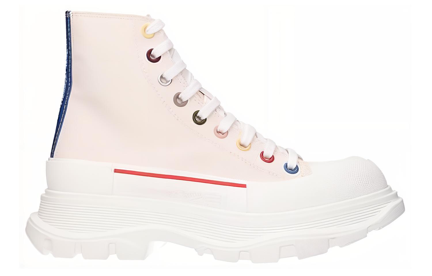 Alexander McQueen Tread Slick Boot 'Fabric Beige Milk' 圖 2