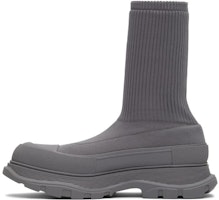 Alexander McQueen Tread Slick Boot 'Graffiti - Grey' 705671-W4TV1-1817 Alexander McQueen Tread Slick Boot 'Graffiti - Grey' 705671-W4TV1-1817