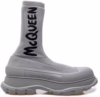 Alexander McQueen Tread Slick Boot 'Graffiti - Grey' 705671-W4TV1-1817 Alexander McQueen Tread Slick Boot 'Graffiti - Grey' 705671-W4TV1-1817