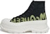 Alexander McQueen Tread Slick Boot 'Logo Graffiti - Hitam Khaki' 777960-WIAT6-1680