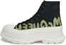 Buy Alexander McQueen Tread Slick Boot 'Logo Graffiti - Hitam Khaki' 777960-WIAT6-1680
