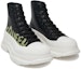 Order Alexander McQueen Tread Slick Boot 'Logo Graffiti - Hitam Khaki' 777960-WIAT6-1680