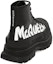 Shop Alexander McQueen Tread Slick But 'Logo Grafiti - Hitam' 682422WIABD1070