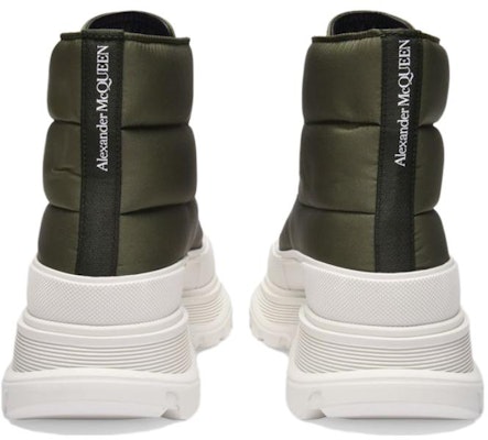 Alexander McQueen Tread Slick Boot 'Khaki Nylon' 682415W4RQ13265 Shop Alexander McQueen Tread Slick Boot 'Khaki Nylon' 682415W4RQ13265