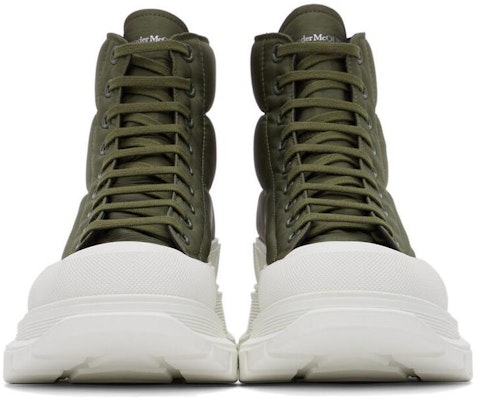Boot Alexander McQueen Tread Slick 'Khaki Nylon' 682415W4RQ13265 Shop Boot Alexander McQueen Tread Slick 'Khaki Nylon' 682415W4RQ13265
